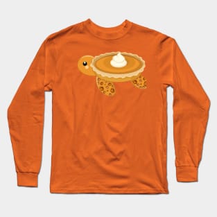 Pumpkin Pie Turtle Long Sleeve T-Shirt